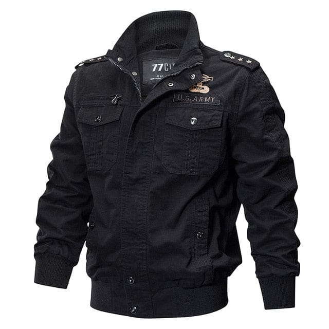 Male on sale military jacket