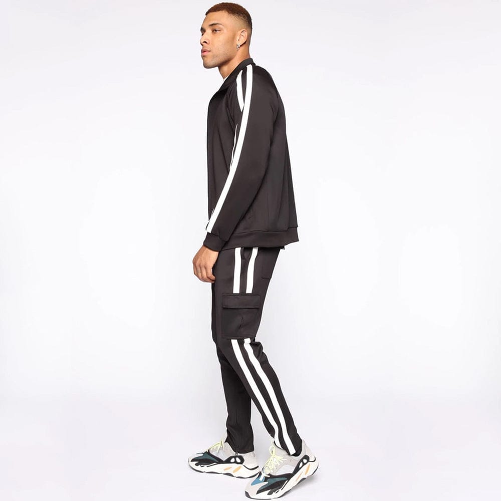 Plus size 3XL high quality zip up wholesale custom men's tracksuit BENNYS 