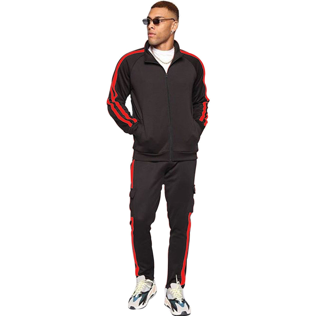 Plus size 3XL high quality zip up wholesale custom men's tracksuit BENNYS 