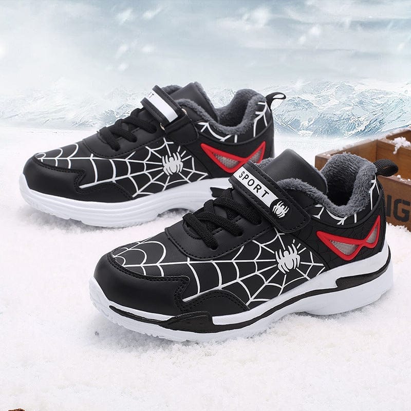 Plush Cotton Spiderman Running Shoes BENNYS 