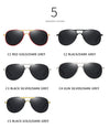 Polarized Sunglasses Women Driving Pilot Vintage Sun Glasses BENNYS 
