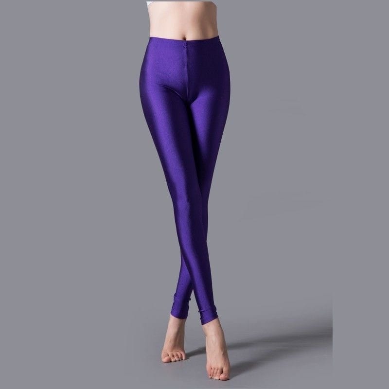 Polyester Casual Leggings Women High Elastic Pants BENNYS 