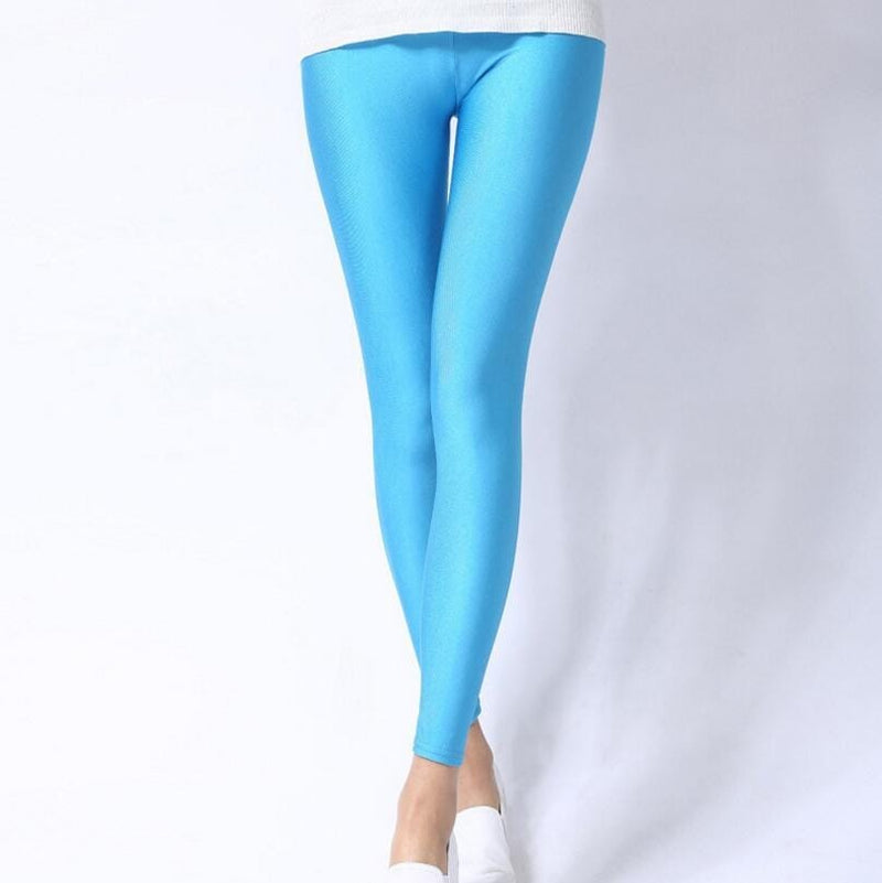 Polyester Casual Leggings Women High Elastic Pants BENNYS 
