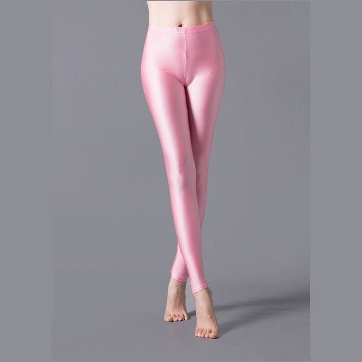 Polyester Casual Leggings Women High Elastic Pants BENNYS 