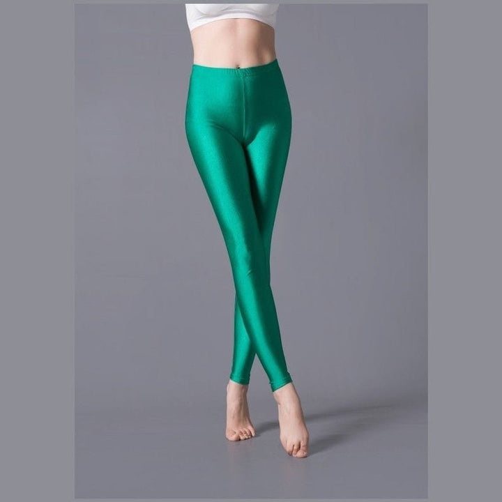 Polyester Casual Leggings Women High Elastic Pants BENNYS 