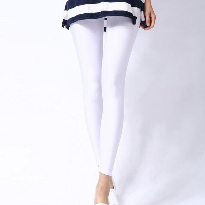 Polyester Casual Leggings Women High Elastic Pants BENNYS 