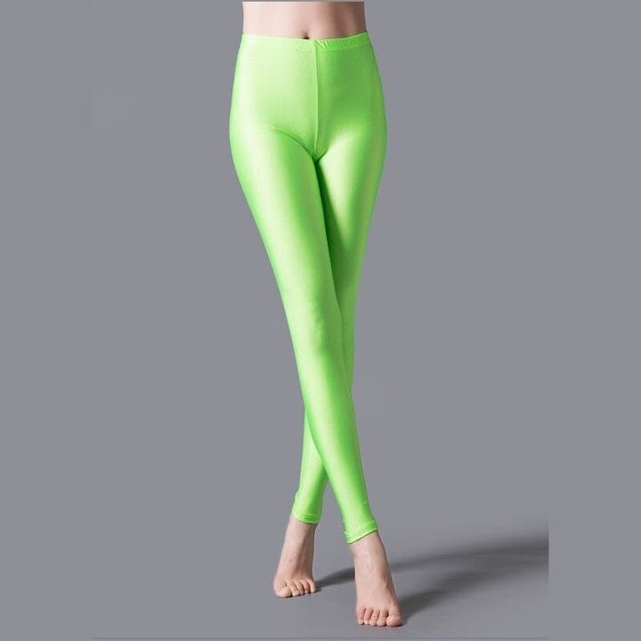 Polyester Casual Leggings Women High Elastic Pants BENNYS 