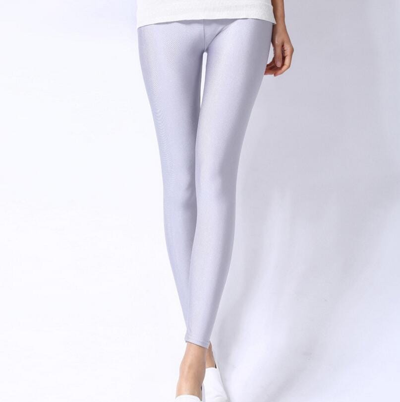 Polyester Casual Leggings Women High Elastic Pants BENNYS 