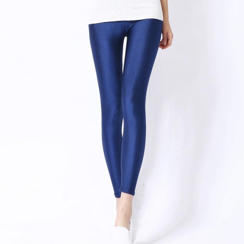 Polyester Casual Leggings Women High Elastic Pants BENNYS 