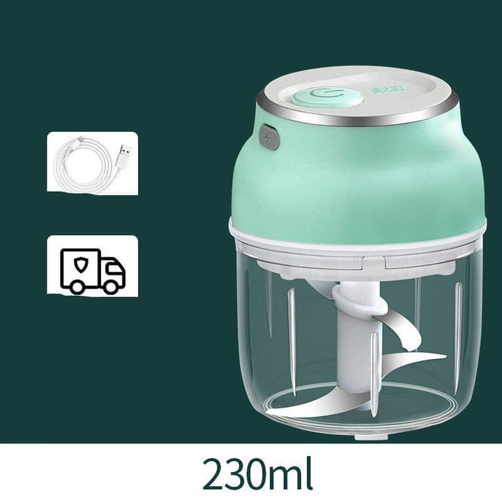 Portable Electric Mini Garlic Cutter Masher Vegetable Fruit Meat Food Chopper Grinder BENNYS 