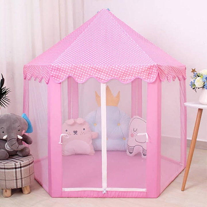 Portable  Prince Princess Tent Children's Castle Play House BENNYS 