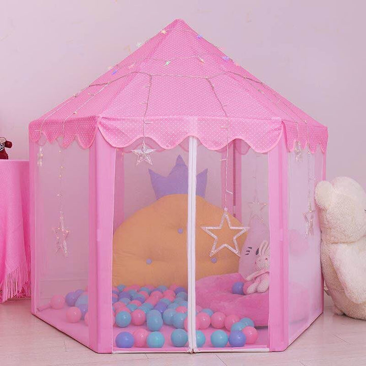 Portable  Prince Princess Tent Children's Castle Play House BENNYS 