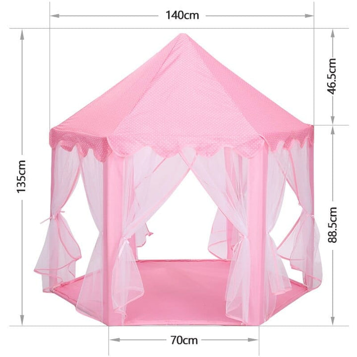 Portable  Prince Princess Tent Children's Castle Play House BENNYS 