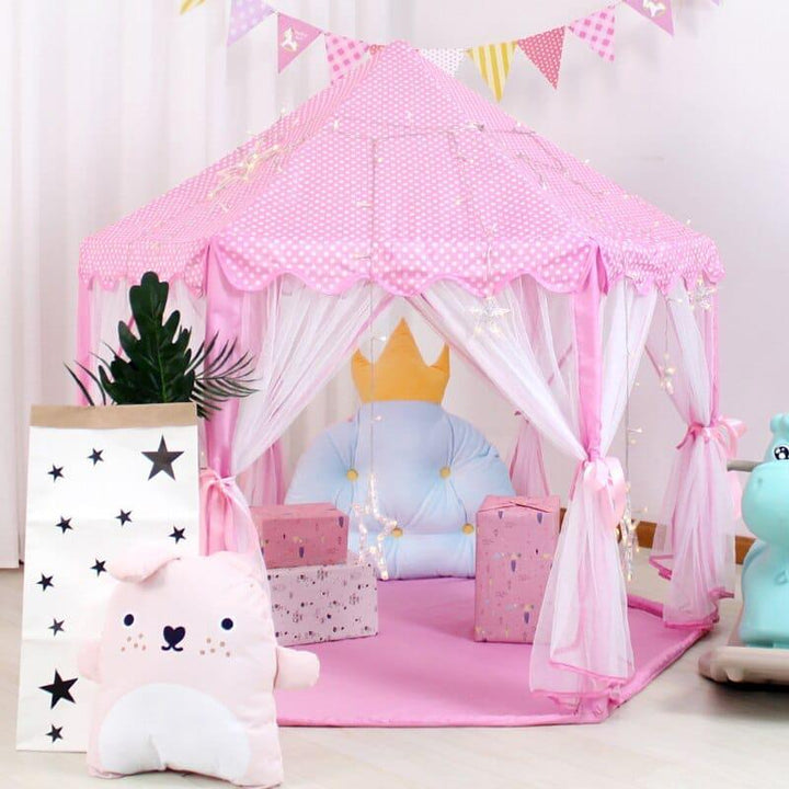 Portable  Prince Princess Tent Children's Castle Play House BENNYS 