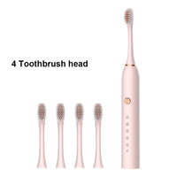 Powerful Ultrasonic Sonic Electric Toothbrush USB Rechargeable Tooth Brush BENNYS 