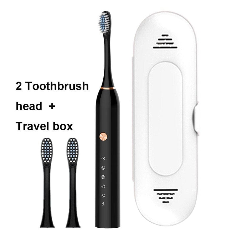 Powerful Ultrasonic Sonic Electric Toothbrush USB Rechargeable Tooth Brush BENNYS 