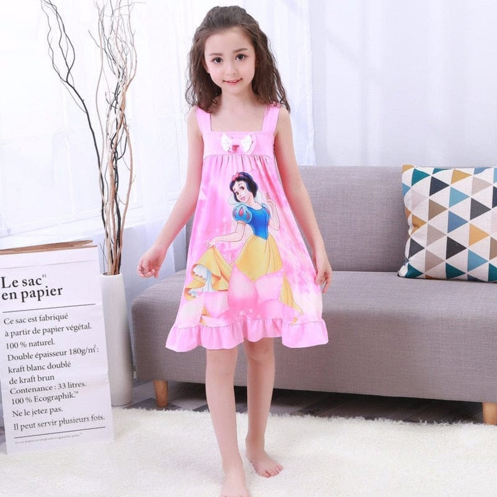 Princess Dress Girls Nightdress Clothes Cartoon Pajamas BENNYS 