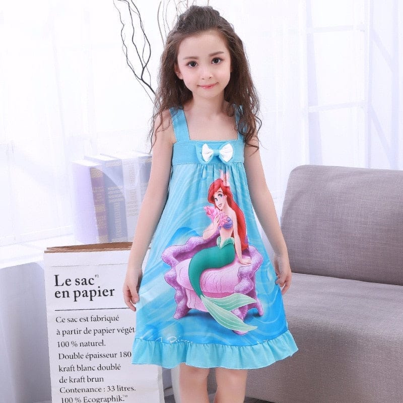 Princess Dress Girls Nightdress Clothes Cartoon Pajamas BENNYS 