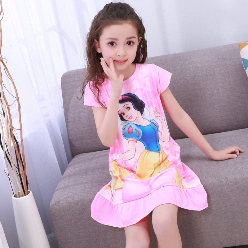 Princess Dress Girls Nightdress Clothes Cartoon Pajamas BENNYS 