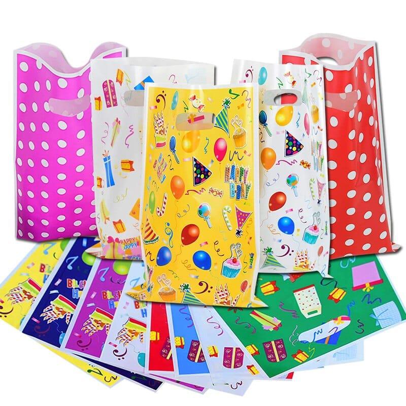 Printed Gift Bags Polka Dots Plastic Candy Bag BENNYS 