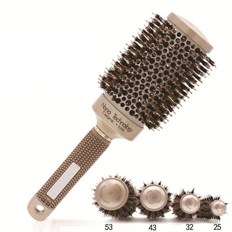 Professional 4 Sizes Round Hair Comb Salon Styling Tools BENNYS 