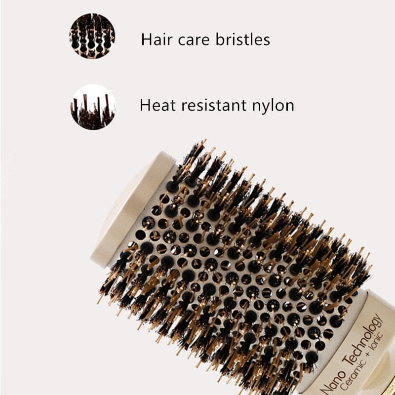 Professional 4 Sizes Round Hair Comb Salon Styling Tools BENNYS 