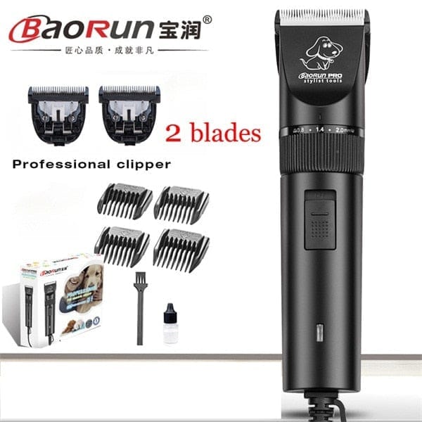 Professional Dog Hair Trimmer Electric Cat Hair Shaver 240V AC BENNYS 