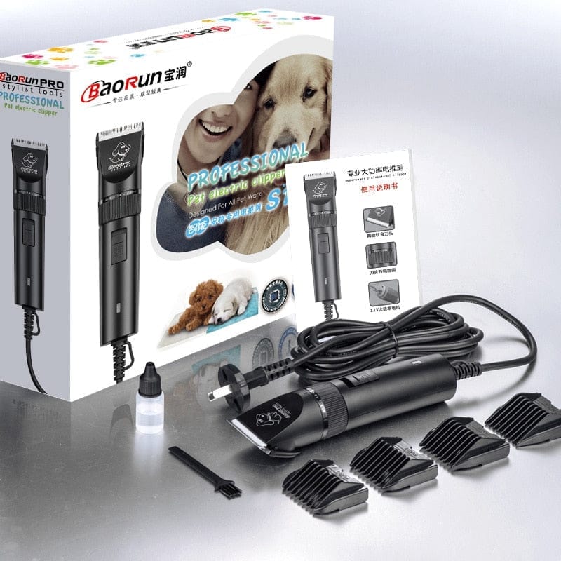 Professional Dog Hair Trimmer Electric Cat Hair Shaver 240V AC BENNYS 