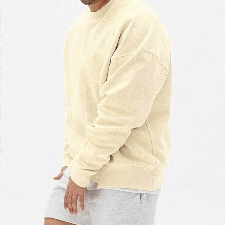 Pullover Round Neck Sweater Loose Men Clothes BENNYS 