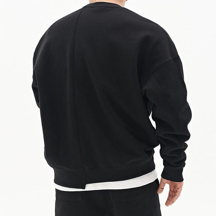 Pullover Round Neck Sweater Loose Men Clothes BENNYS 