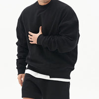 Pullover Round Neck Sweater Loose Men Clothes BENNYS 