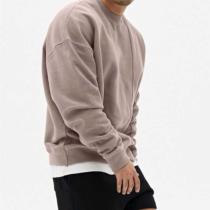 Pullover Round Neck Sweater Loose Men Clothes BENNYS 