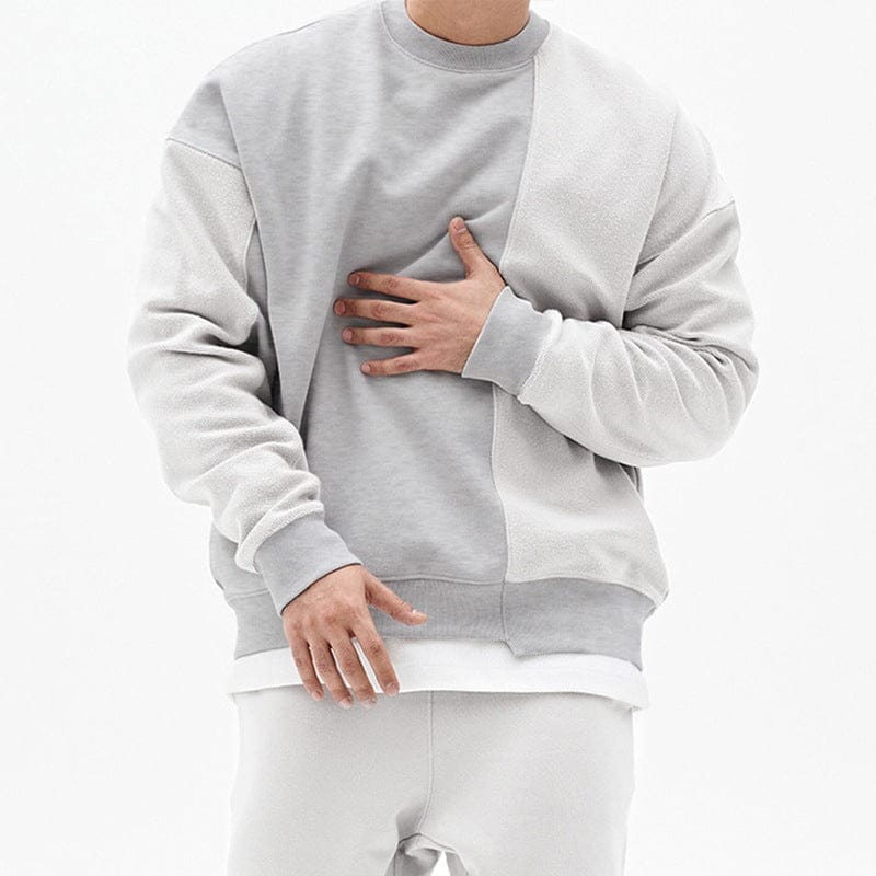 Pullover Round Neck Sweater Loose Men Clothes BENNYS 