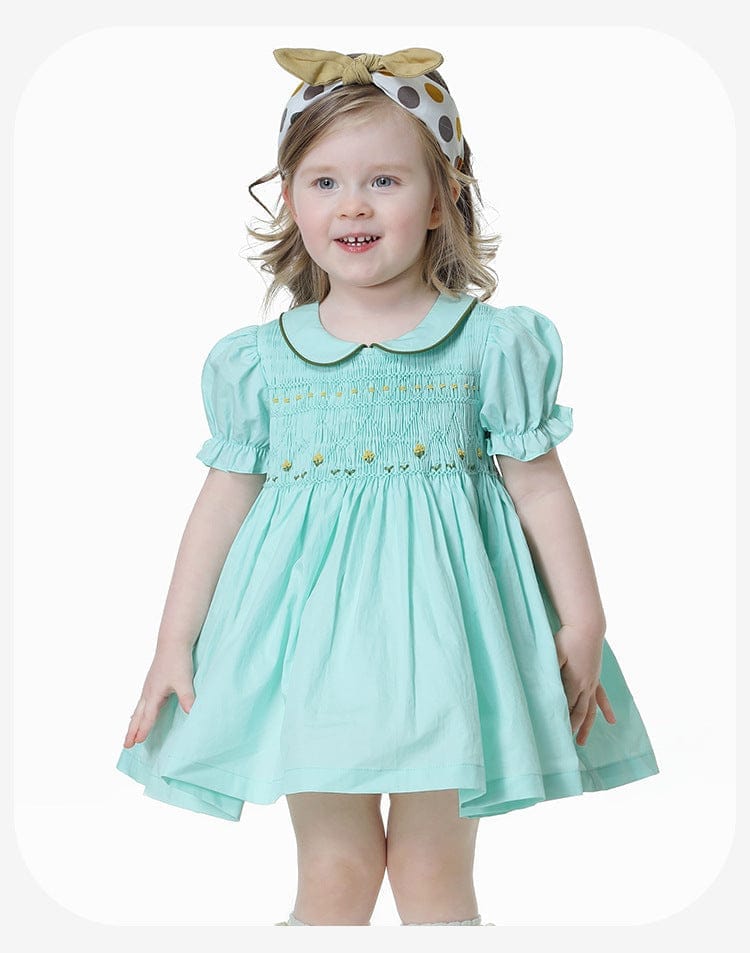 Pure Color Children's Skirts Girls Summer Princess Dress BENNYS 