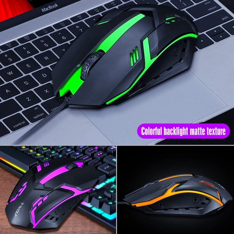 RGB Gaming Keyboard Ergonomic Gamers Keyboard Set BENNYS 