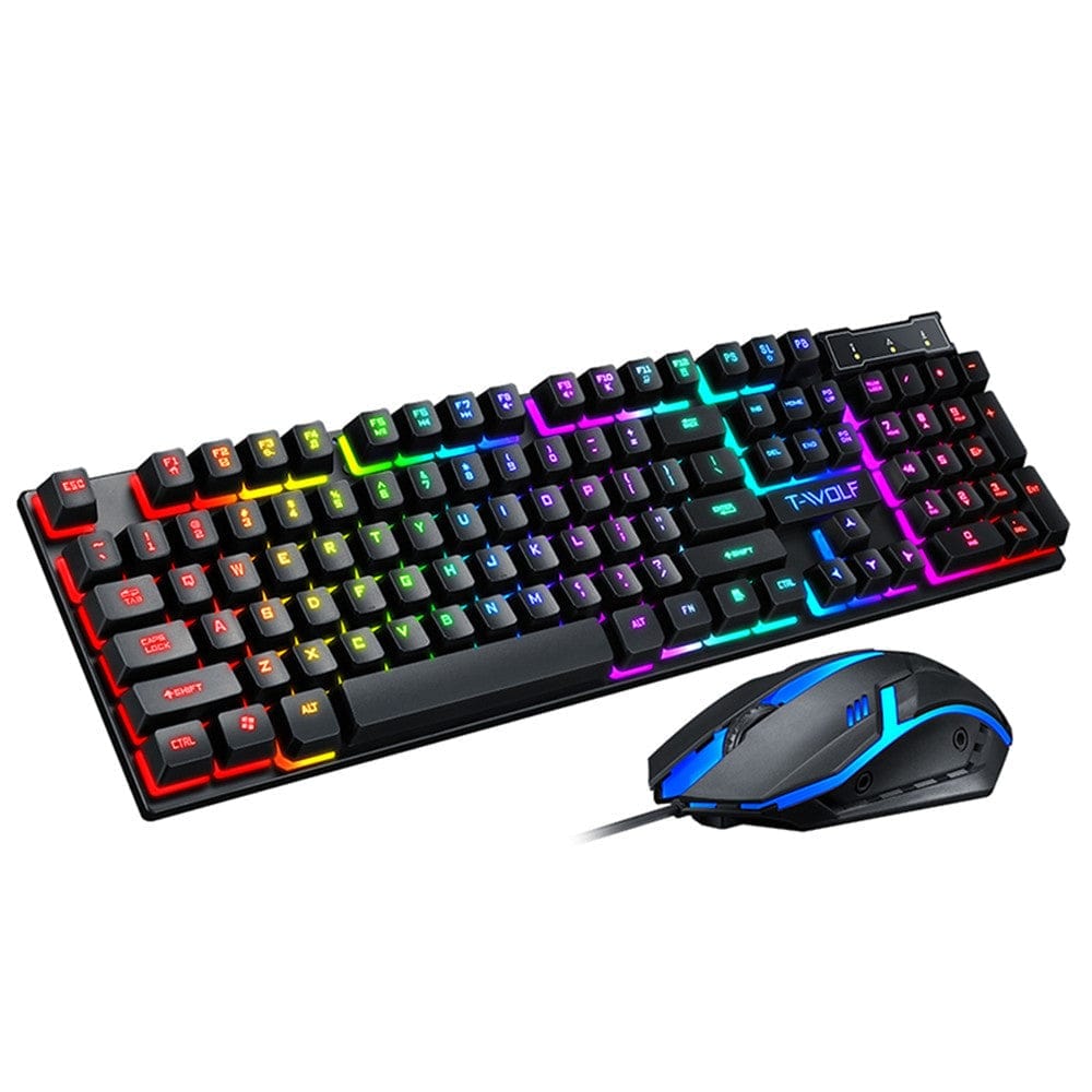 RGB Gaming Keyboard Ergonomic Gamers Keyboard Set BENNYS 