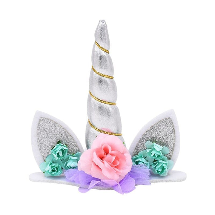 Rainbow Unicorn Cake Topper Kids Girl Birthday Party DIY Decoration BENNYS 