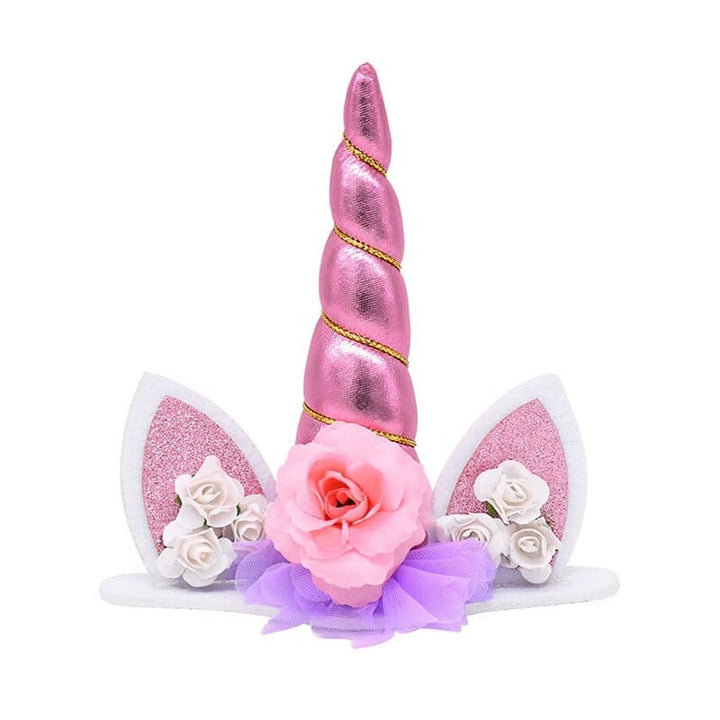 Rainbow Unicorn Cake Topper Kids Girl Birthday Party DIY Decoration BENNYS 