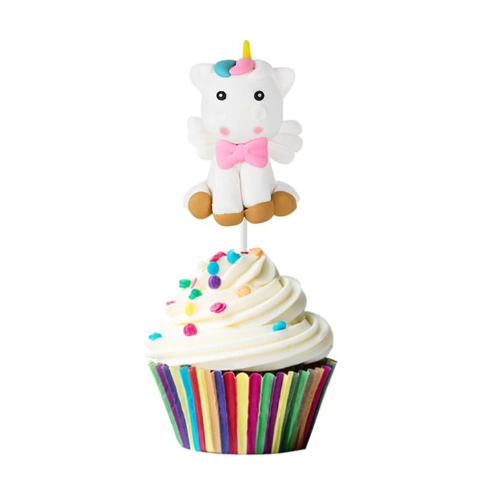 Rainbow Unicorn Cake Topper Kids Girl Birthday Party DIY Decoration BENNYS 