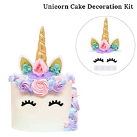 Rainbow Unicorn Cake Topper Kids Girl Birthday Party DIY Decoration BENNYS 