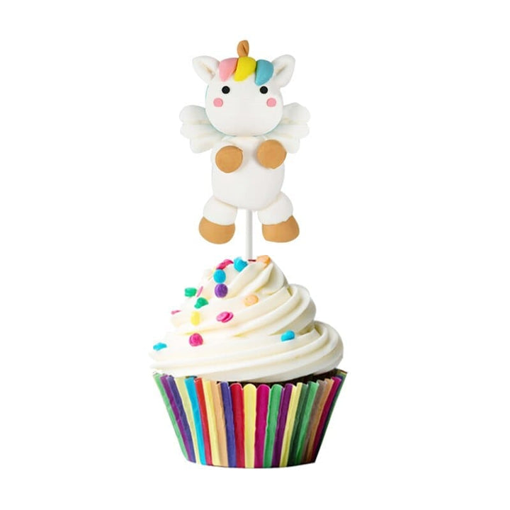 Rainbow Unicorn Cake Topper Kids Girl Birthday Party DIY Decoration BENNYS 