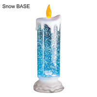 Rechargeable Color Electronic LED Waterproof Candle With Glitter Color Changing LED Candle Home Decor BENNYS 