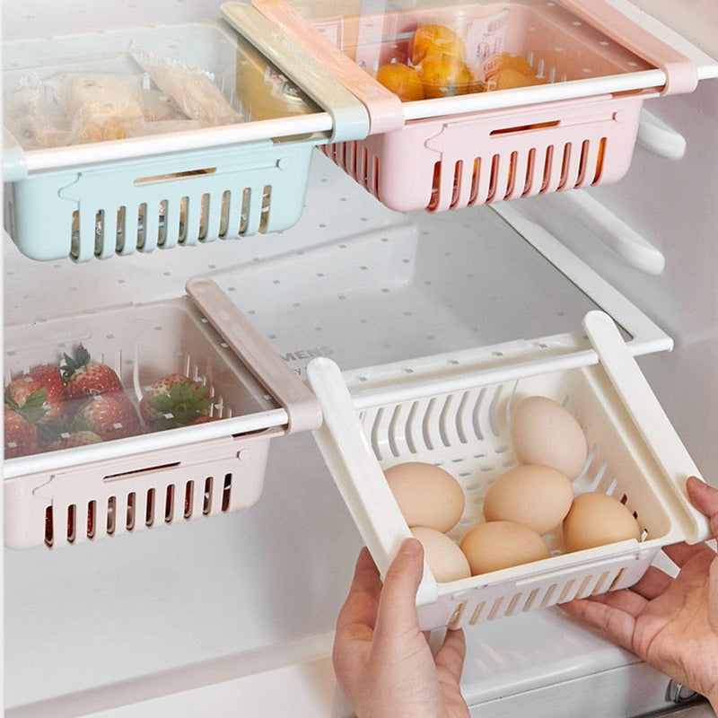 Refrigerator Storage Rack, Layered Kitchen Accessory BENNYS 