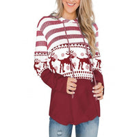 Reindeer print pullover sweatshirt BENNYS 