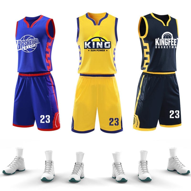 Retro Basketball Jerseys Custom Men Basketball Uniform Sets BENNYS 