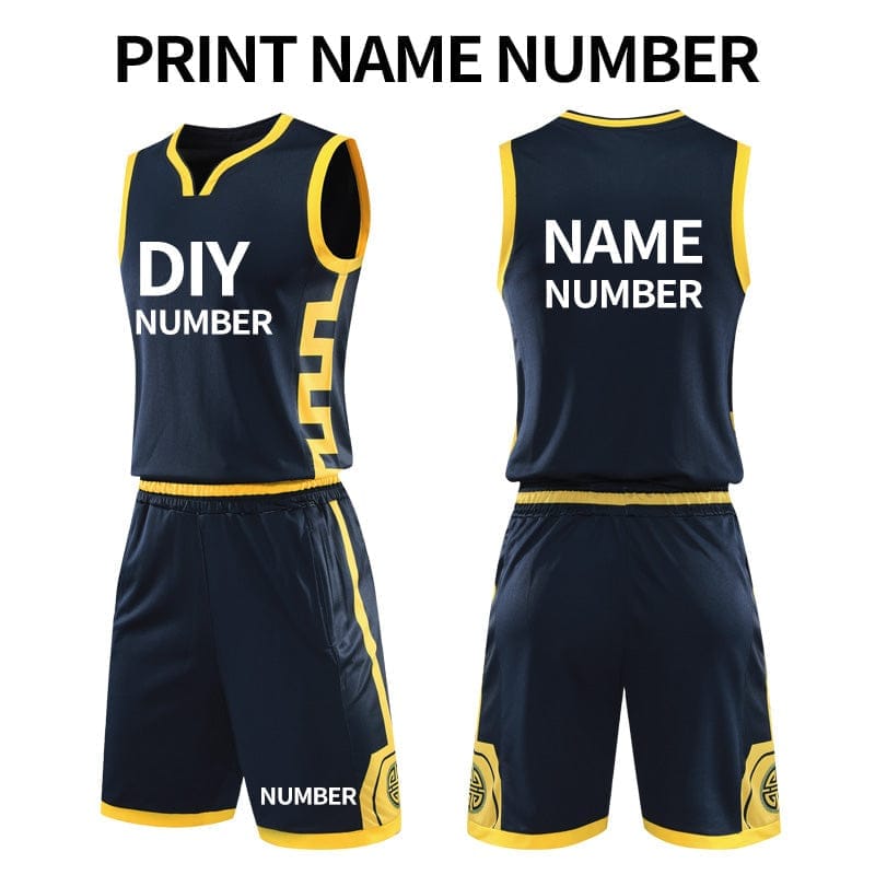 Retro Basketball Jerseys Custom Men Basketball Uniform Sets BENNYS 