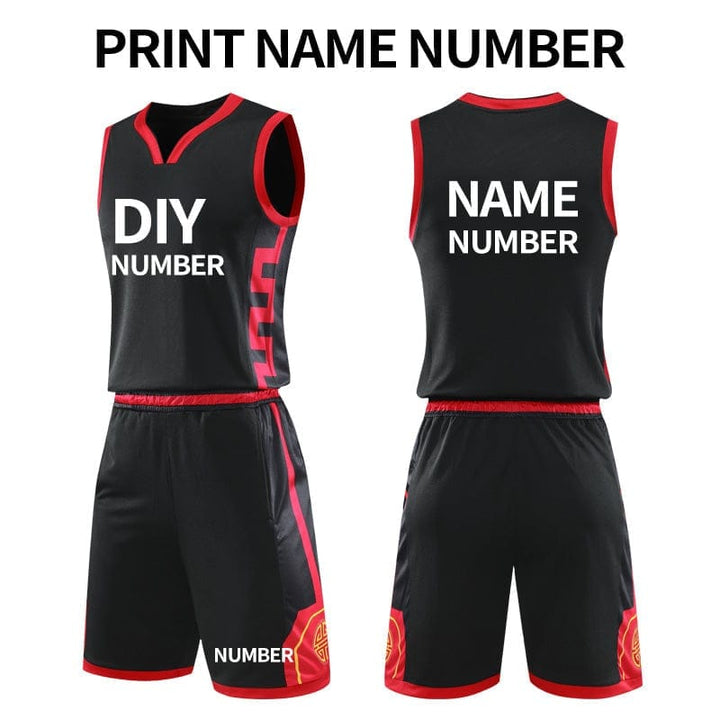 Retro Basketball Jerseys Custom Men Basketball Uniform Sets BENNYS 