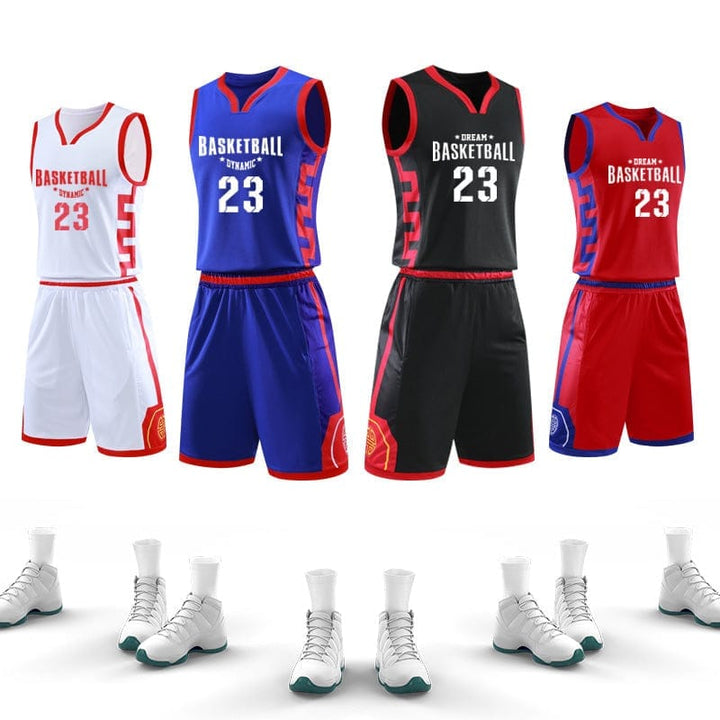 Retro Basketball Jerseys Custom Men Basketball Uniform Sets BENNYS 