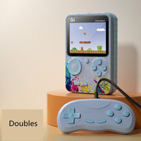 Retro Portable Mini Handheld Video Game Console Built-in 500 games 3.0 Inch LCD Kids Color Game Player BENNYS 