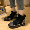 Rhinestone Ankle Boots Women Platform Shoes Fashion Boot BENNYS 